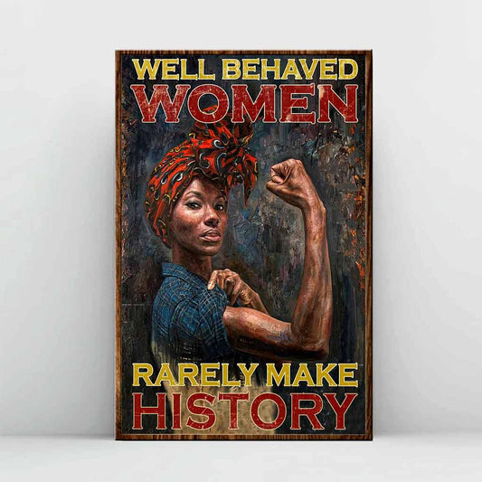 Black Women Making History - African American Poster 112021
