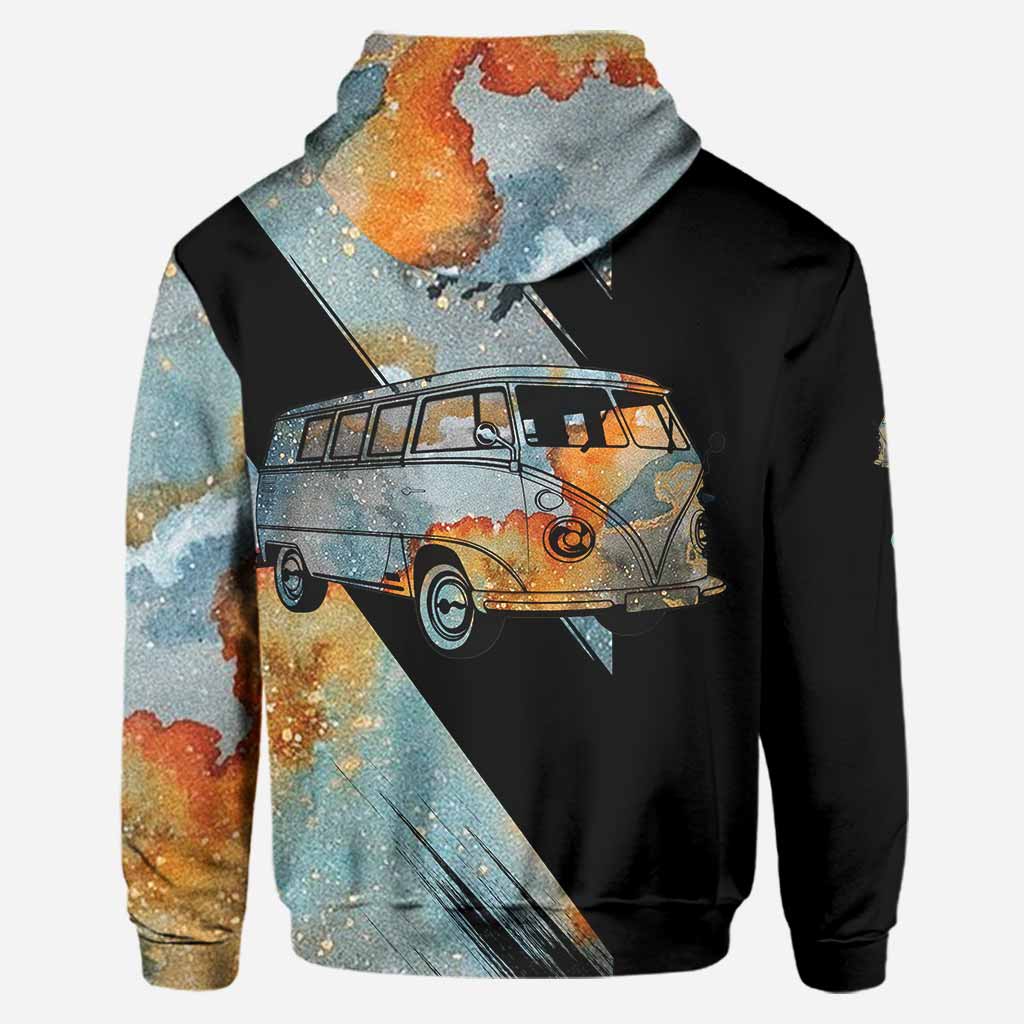 Ein Campingplatz nach dem anderen – Personalisierter Camping-Hoodie und Leggings