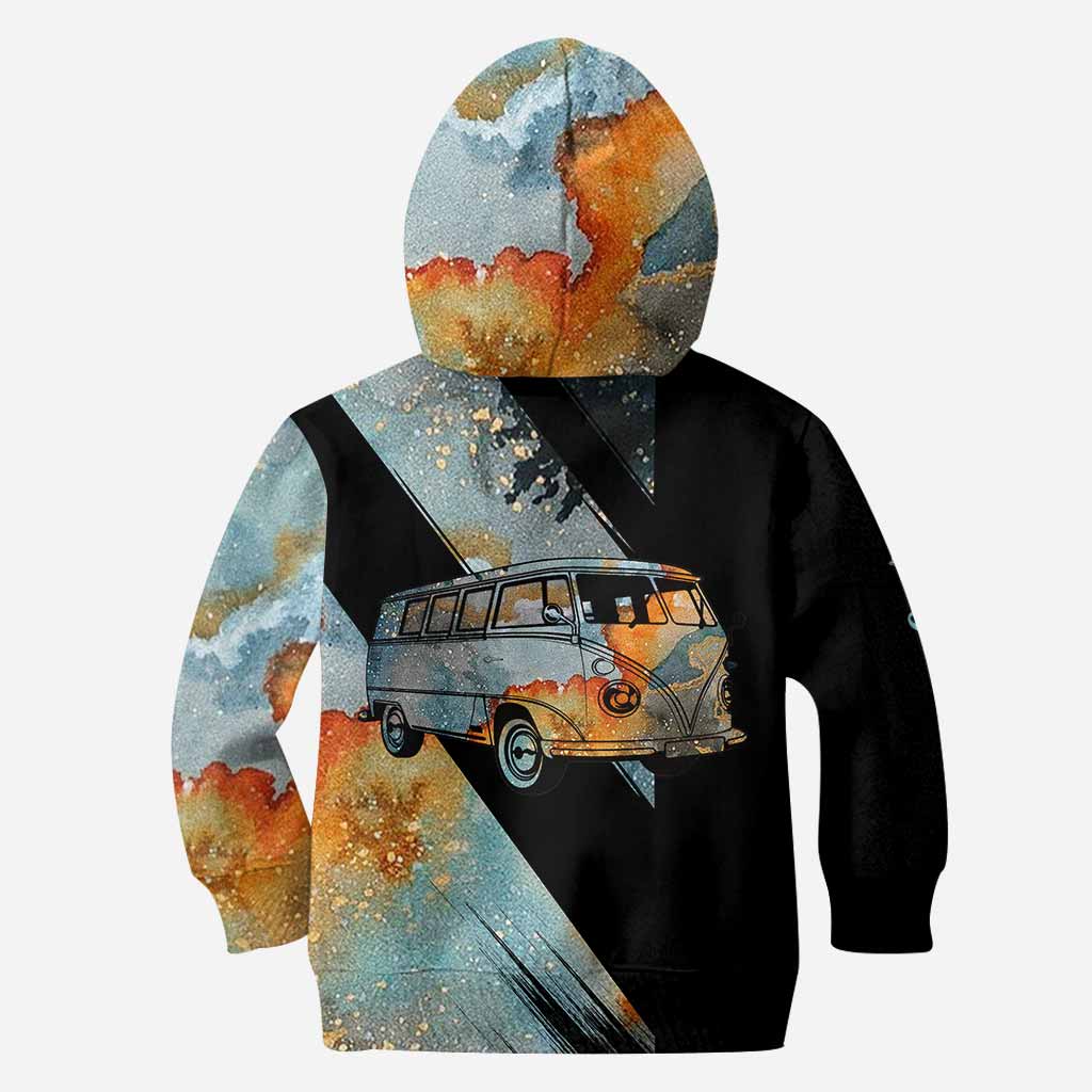 Ein Campingplatz nach dem anderen – Personalisierter Camping-Hoodie und Leggings