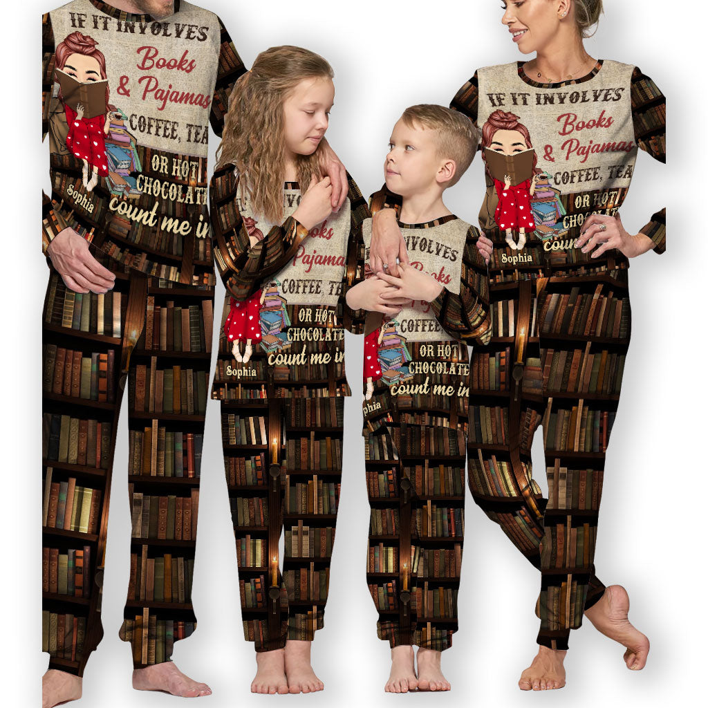 Wenn es um Bücher und Pyjamas geht – personalisiertes Buch-Pyjama-Set