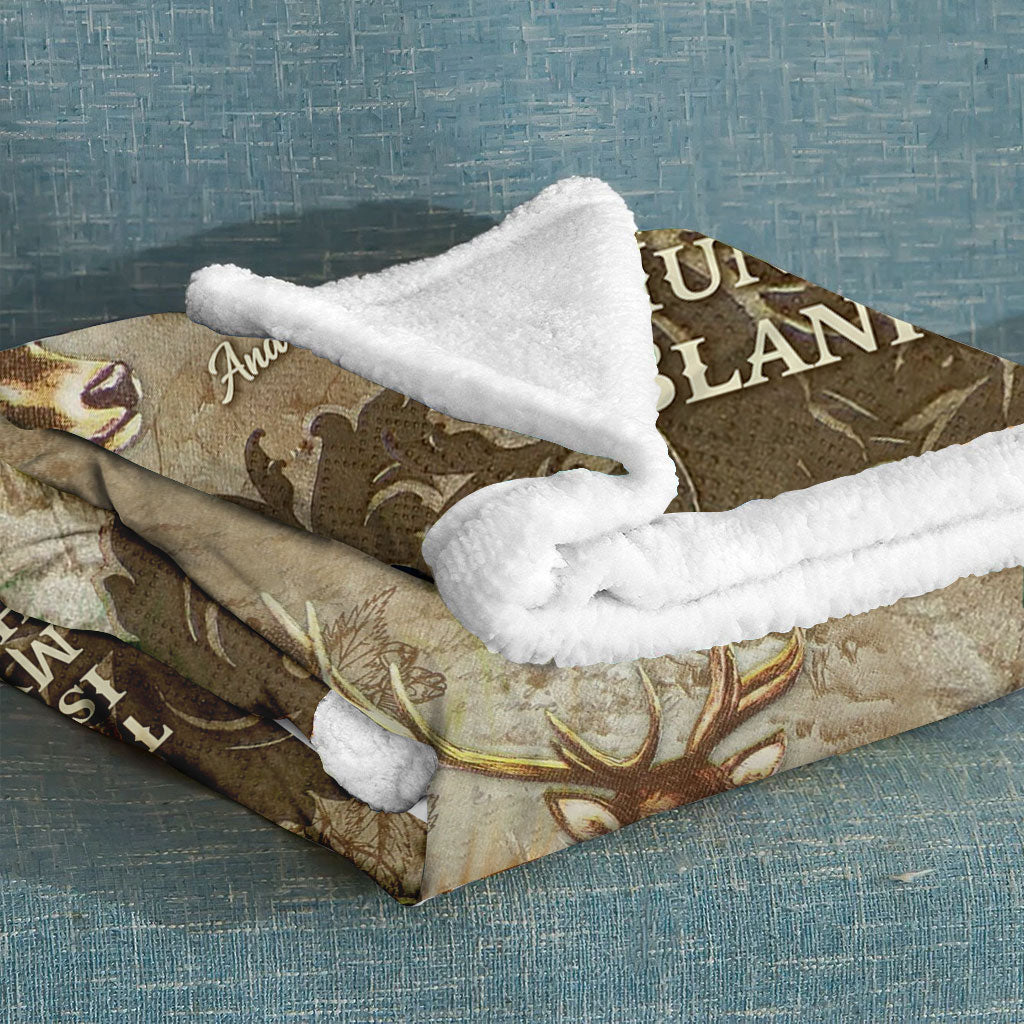 Das ist meine Jagddecke – personalisierte Jagddecke