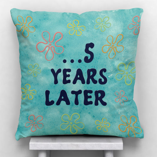 Years Later - Personalized Couple Throw Pillow