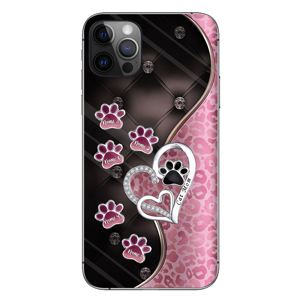 Cat Mom - Personalized Cat Phone Case