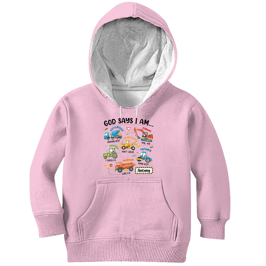 Gott sagt, ich bin es – personalisiertes Kinder-T-Shirt