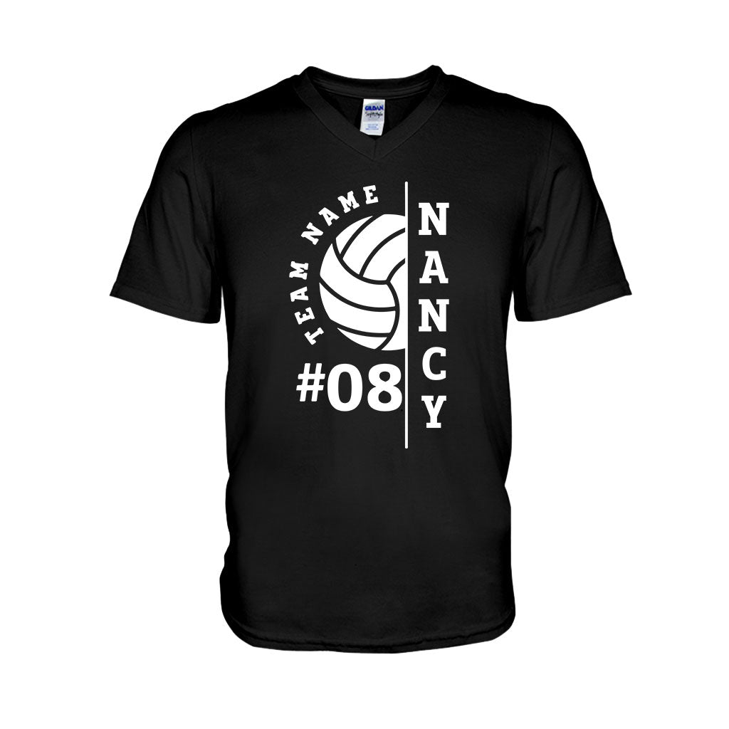 Volleyball lieben – Personalisiertes Volleyball-T-Shirt und Hoodie