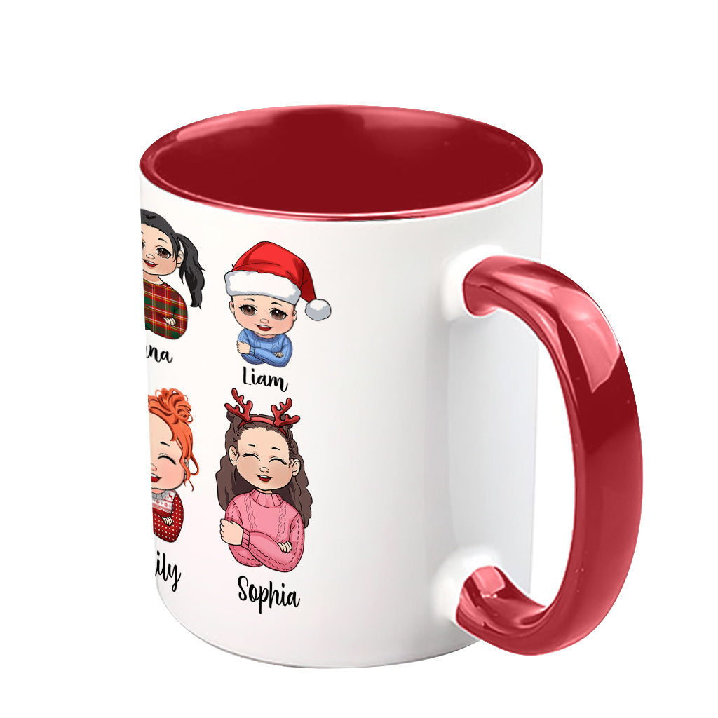 Gigi Claus - Personalisierte Tasse mit Oma-Akzent