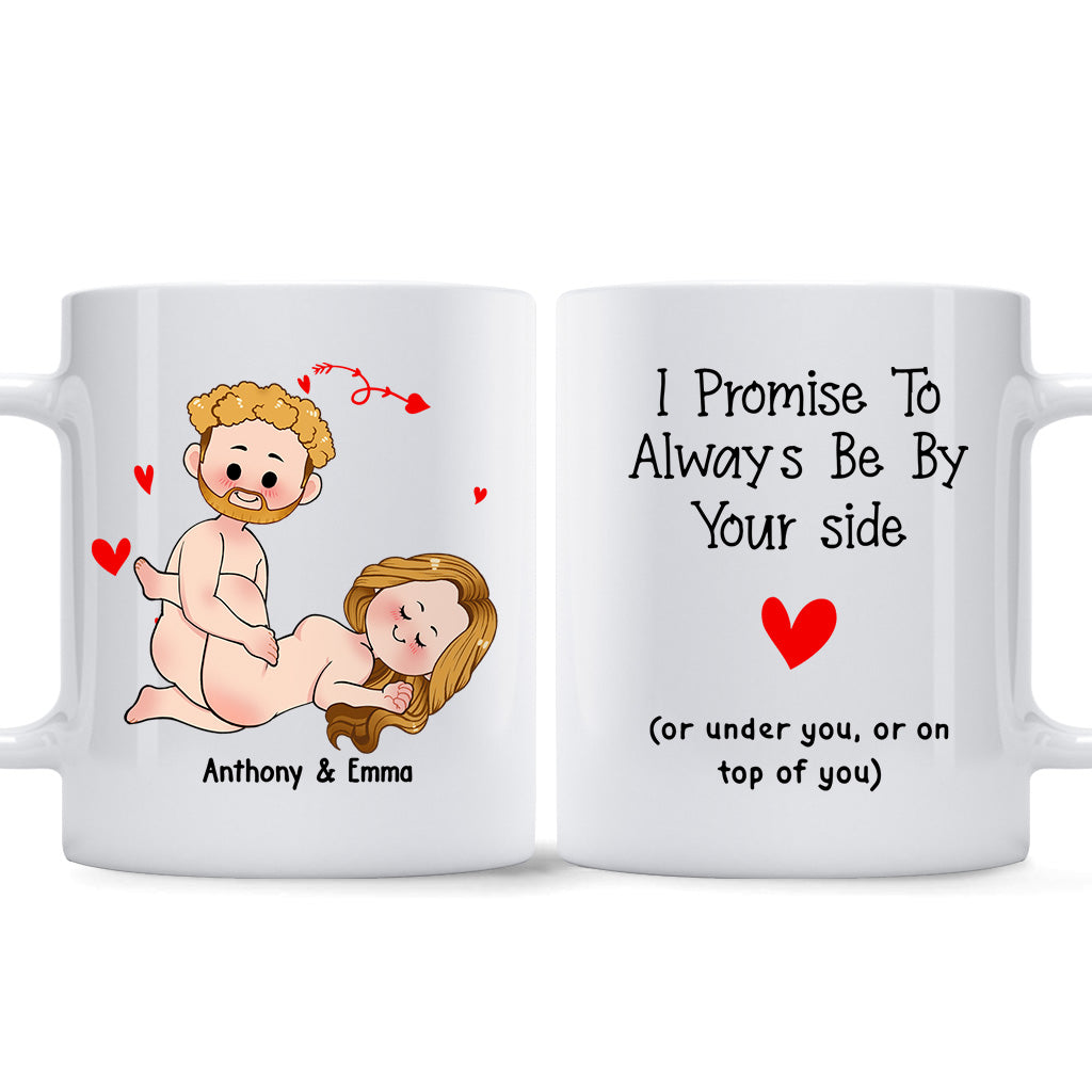 Ich will nur, dass du glücklich bist – Geschenkidee für Paare (Ehemann, Ehefrau, Freund, Freundin) – Personalisierte Tasse