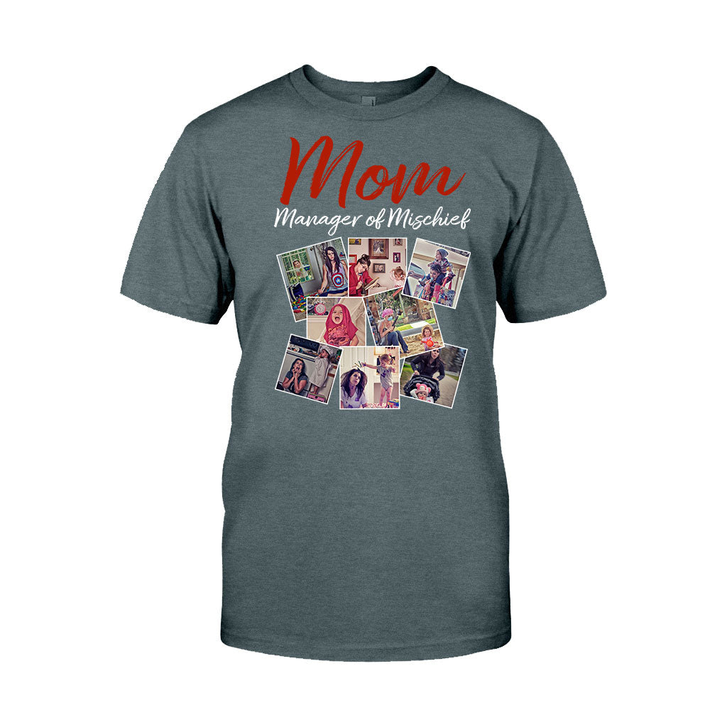 Mama, die für Chaos sorgt – Personalisiertes Mutter-T-Shirt und Hoodie