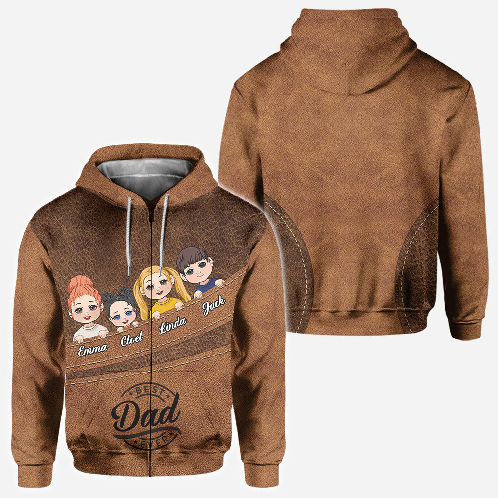 Bester Papa/Oma/Opa/Mama aller Zeiten – Personalisiertes Vater-Shirt