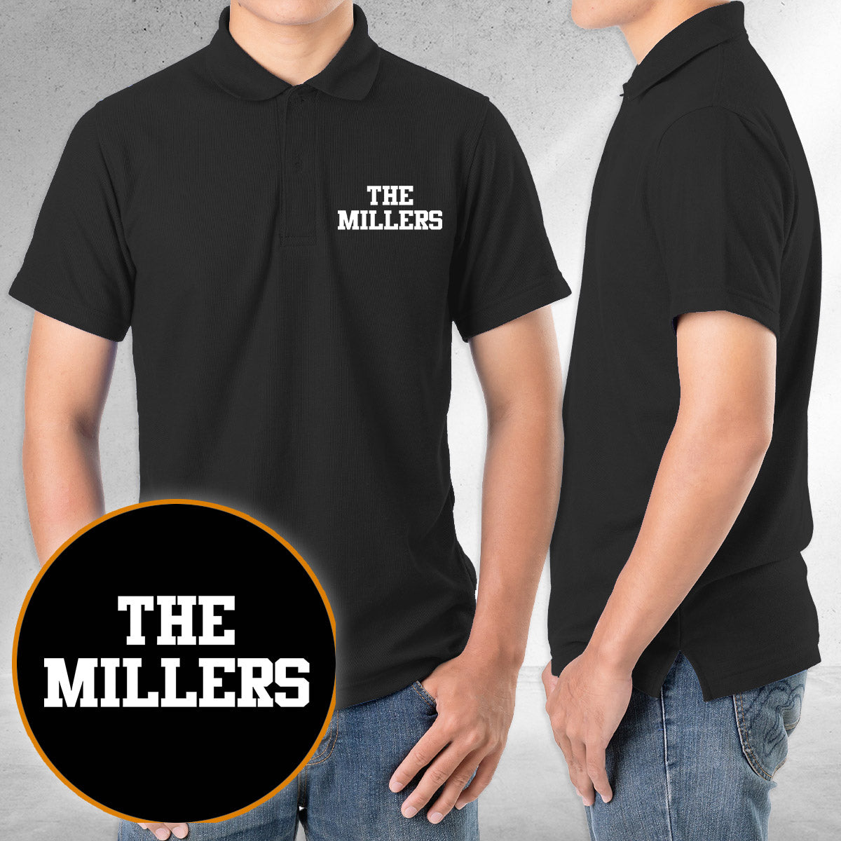 Custom Name - Personalized Family Embroidered Polo Shirt