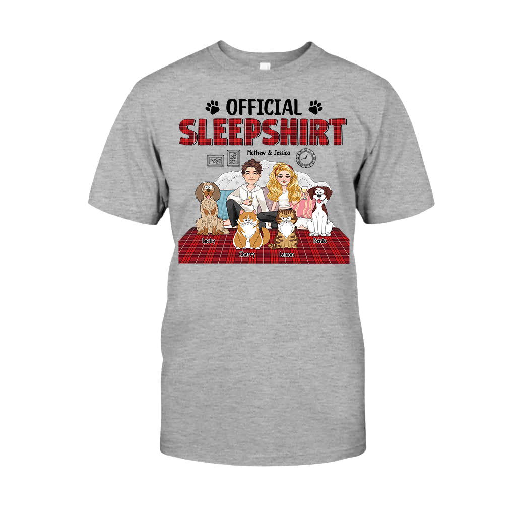 Offizielles Schlafshirt – Personalisiertes Hunde-T-Shirt und Hoodie