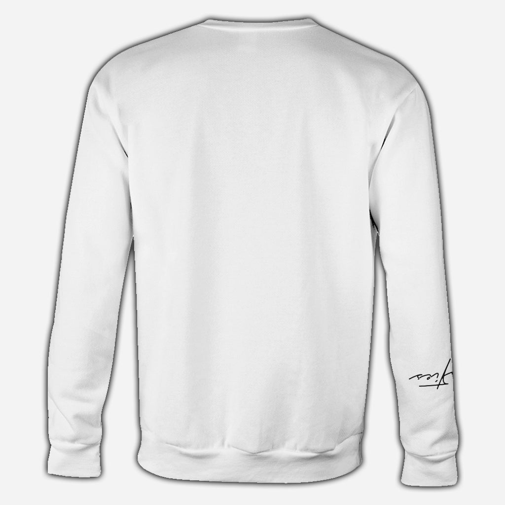 Beste Freundinnen-Strichzeichnung - Personalisiertes Bestie-Shirt mit Allover-Aufdruck