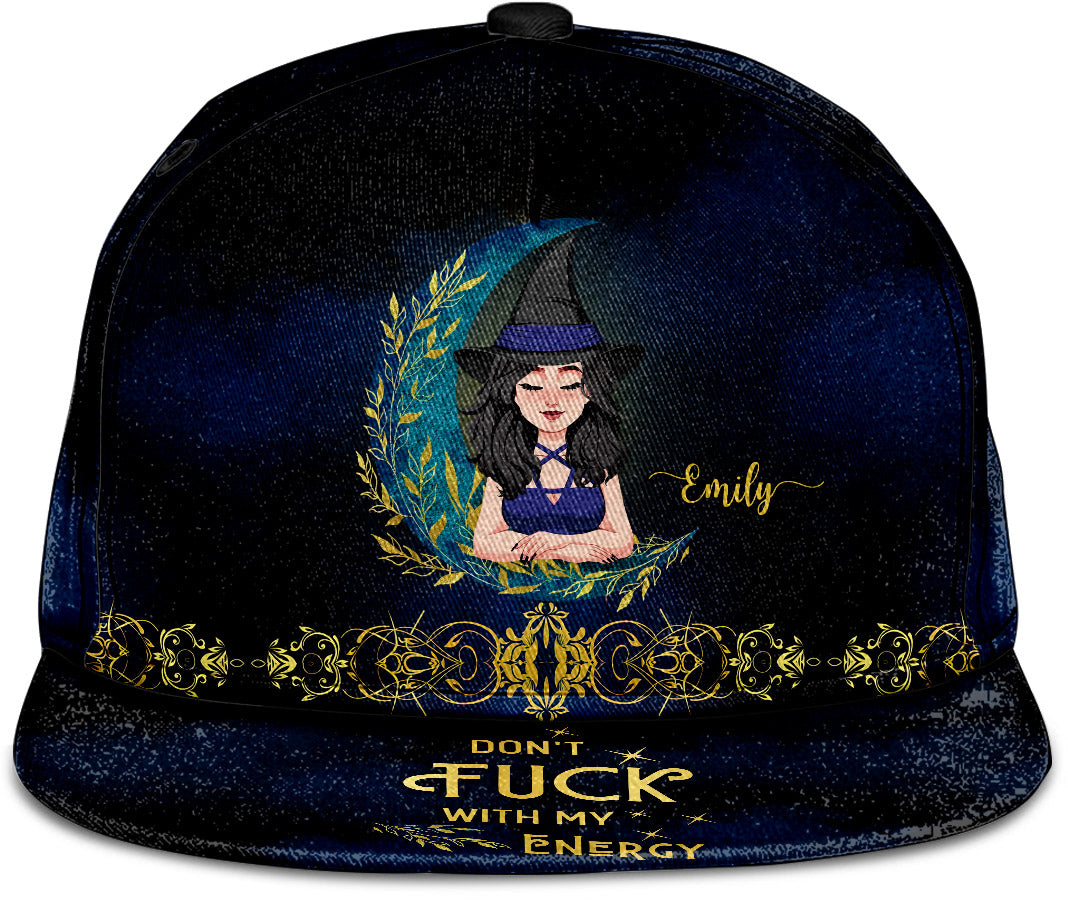 Don't F With My Energy - Personalized Witch Snapback