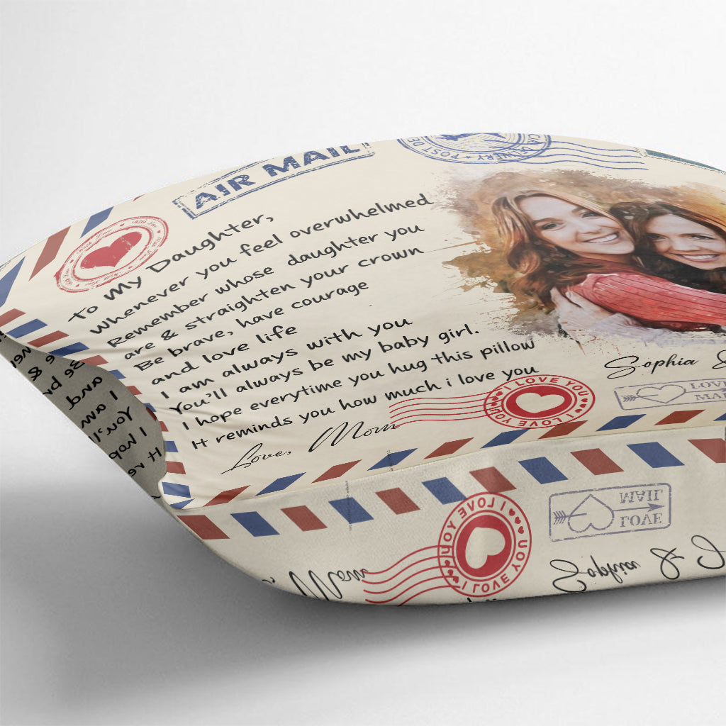 Ich bin immer bei dir – Personalisiertes Kissen für die Tochter