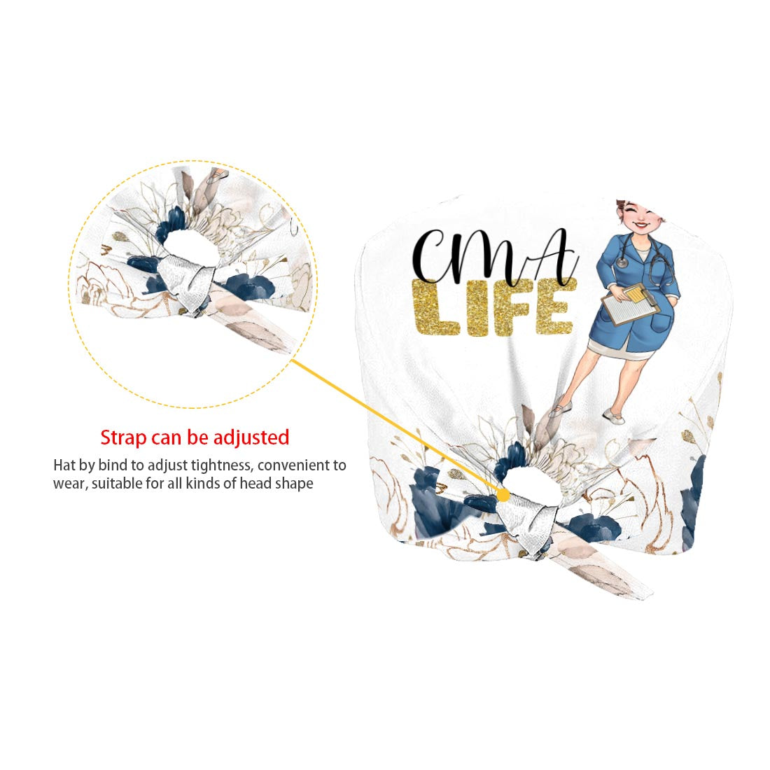 Registered - Personalized Nurse Scrub Cap