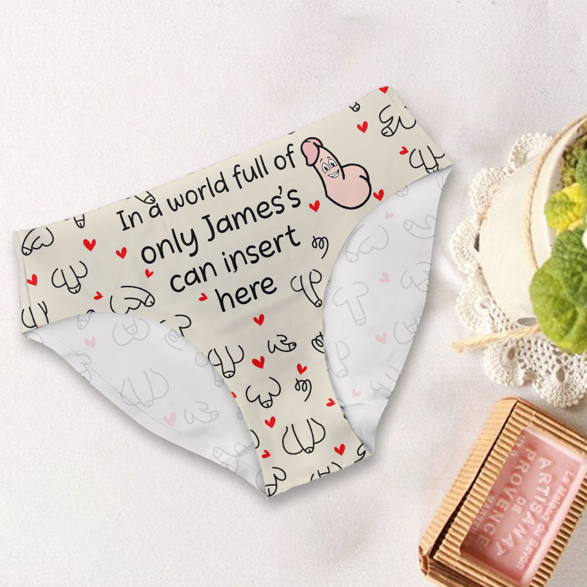 Only You – Personalisierte Slips für Paare