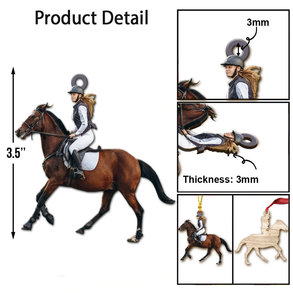 Pferdeliebhaber - Personalisierter Pferdeanhänger