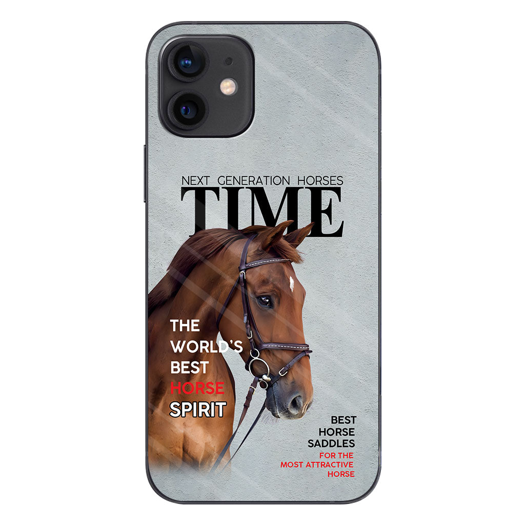 Magazine Covers - Personalized Horse Phone Case