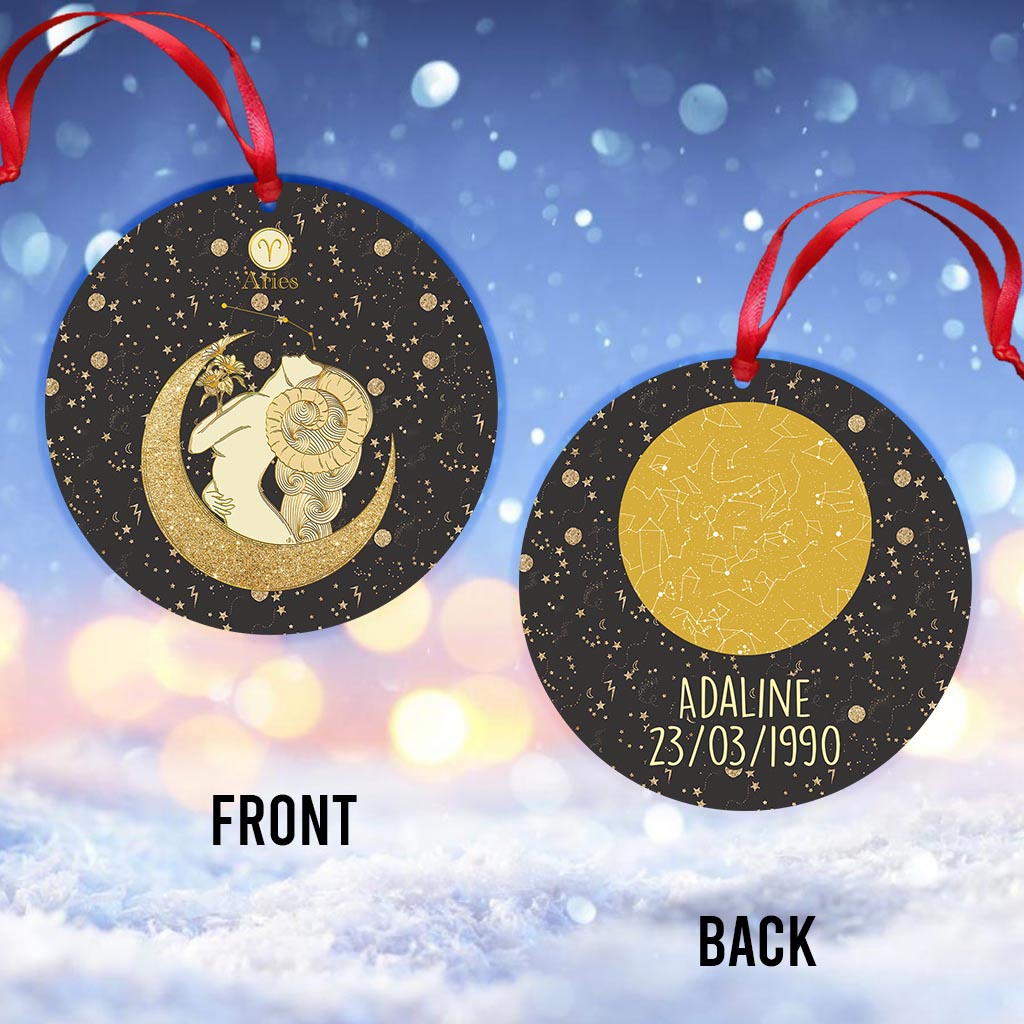 Sternzeichen – Personalisierter Horoskop-Anhänger