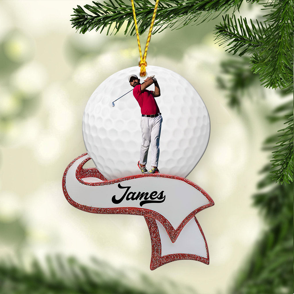 Golf Lover - Personalized Golf Ornament