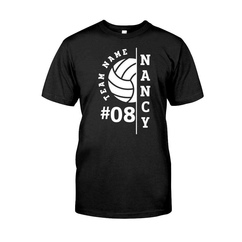 Volleyball lieben – Personalisiertes Volleyball-T-Shirt und Hoodie