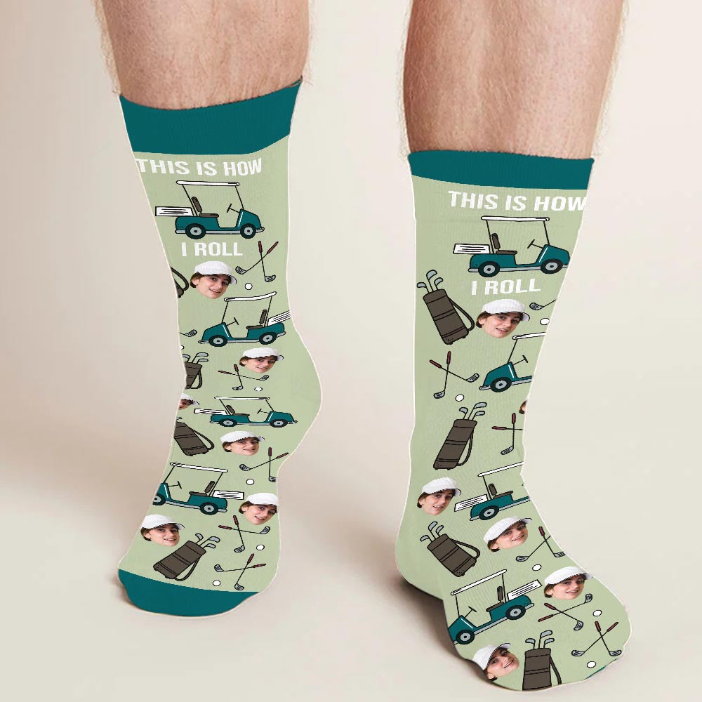 So mache ich das – personalisierte Golfsocken