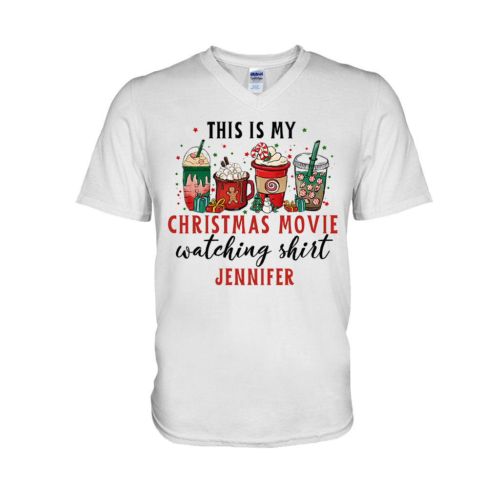 Das ist mein Weihnachtsfilm-Shirt – personalisiertes Weihnachts-T-Shirt und Hoodie