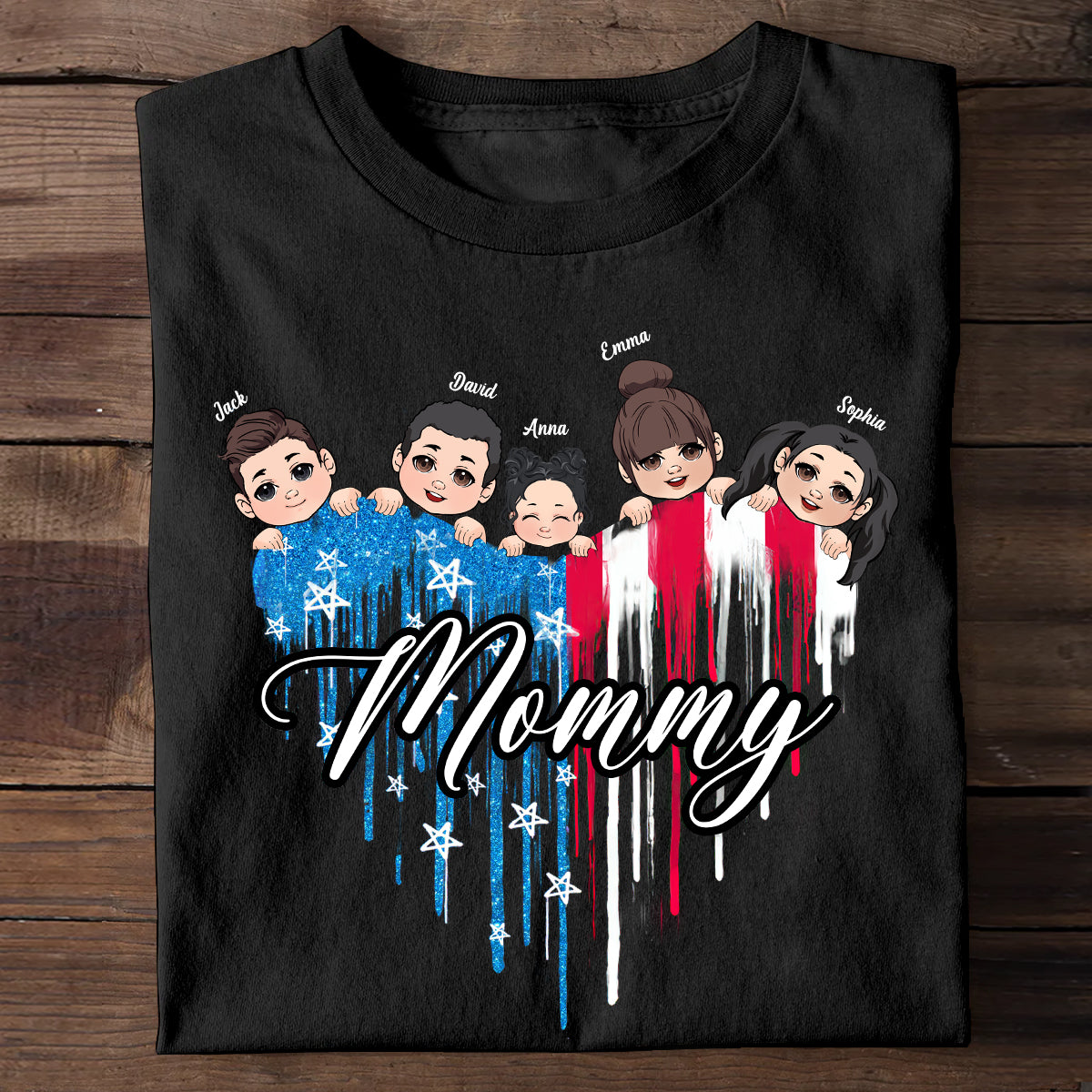 Best Grandma Ever - Gift for grandma, mom, dad, grandpa, aunt, uncle - Personalized T-shirt And Hoodie