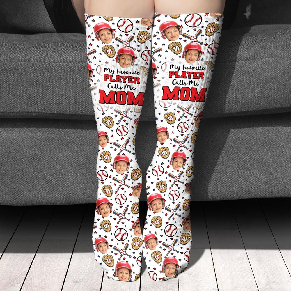 My Favorite Player - Personalized Baseball Socks