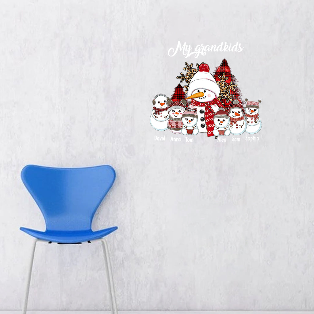 Unser Weihnachten – Personalisierter Oma-Aufkleber (Vollversion)