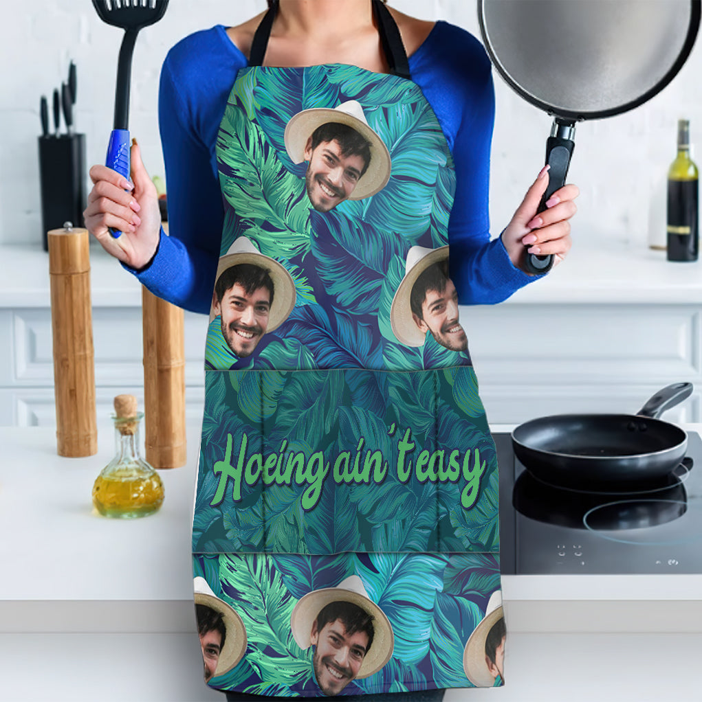 And Into The Garden - Gardening gift for mom, dad, grandma, him, her, wife, husband, girlfriend, boyfriend - Personalized Apron