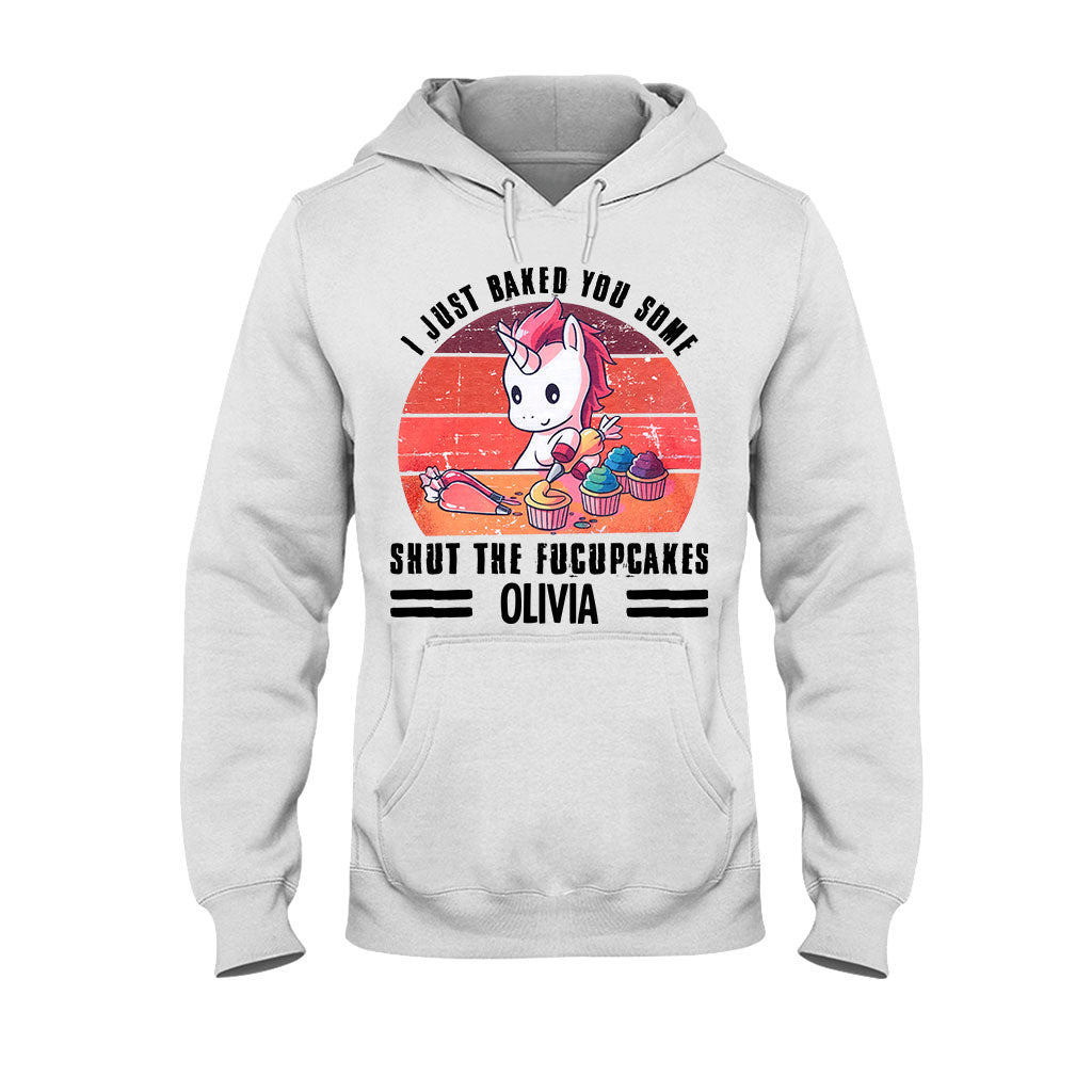 Ich backe dir einfach ein paar Kuchen – Personalisiertes Back-T-Shirt und Hoodie