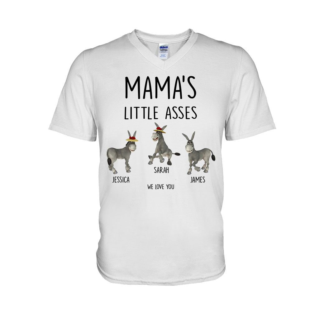 Kleine Ärsche – Geschenk für Papa, Opa, Mama, Onkel, Tante, Oma – Personalisiertes T-Shirt und Hoodie