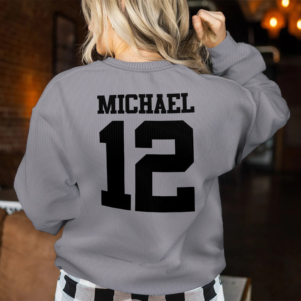 Hockey-Mama – Personalisierter Hockey-Pullover