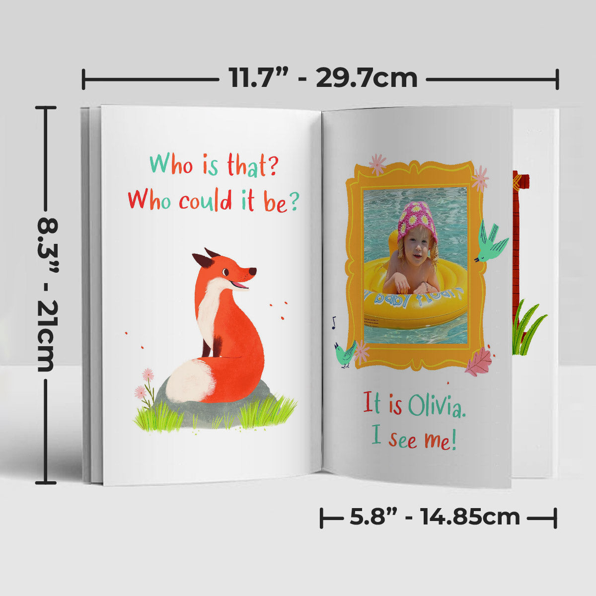 Ich sehe meine Familie – personalisiertes Kinderbuch