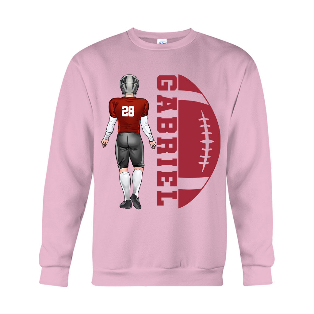 Fußballfan – Personalisiertes Fußball-T-Shirt und Hoodie