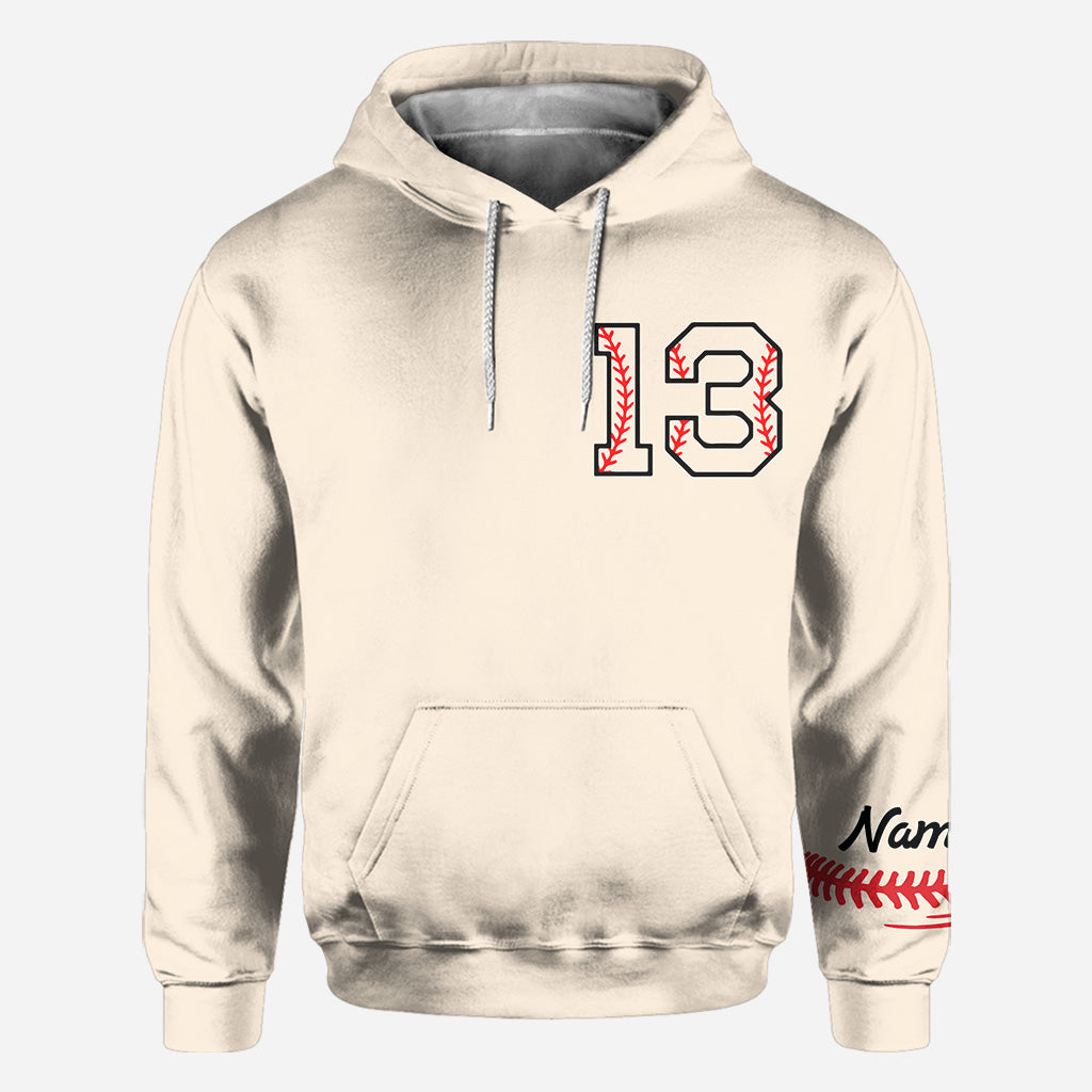 In My Baseball Era - Personalized Baseball All Over Shirt