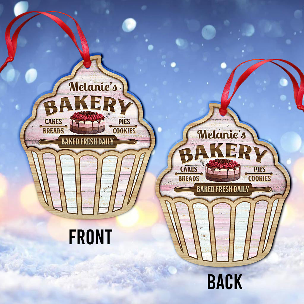 Einfach ein Mädchen, das Backen liebt – personalisierter Backschmuck