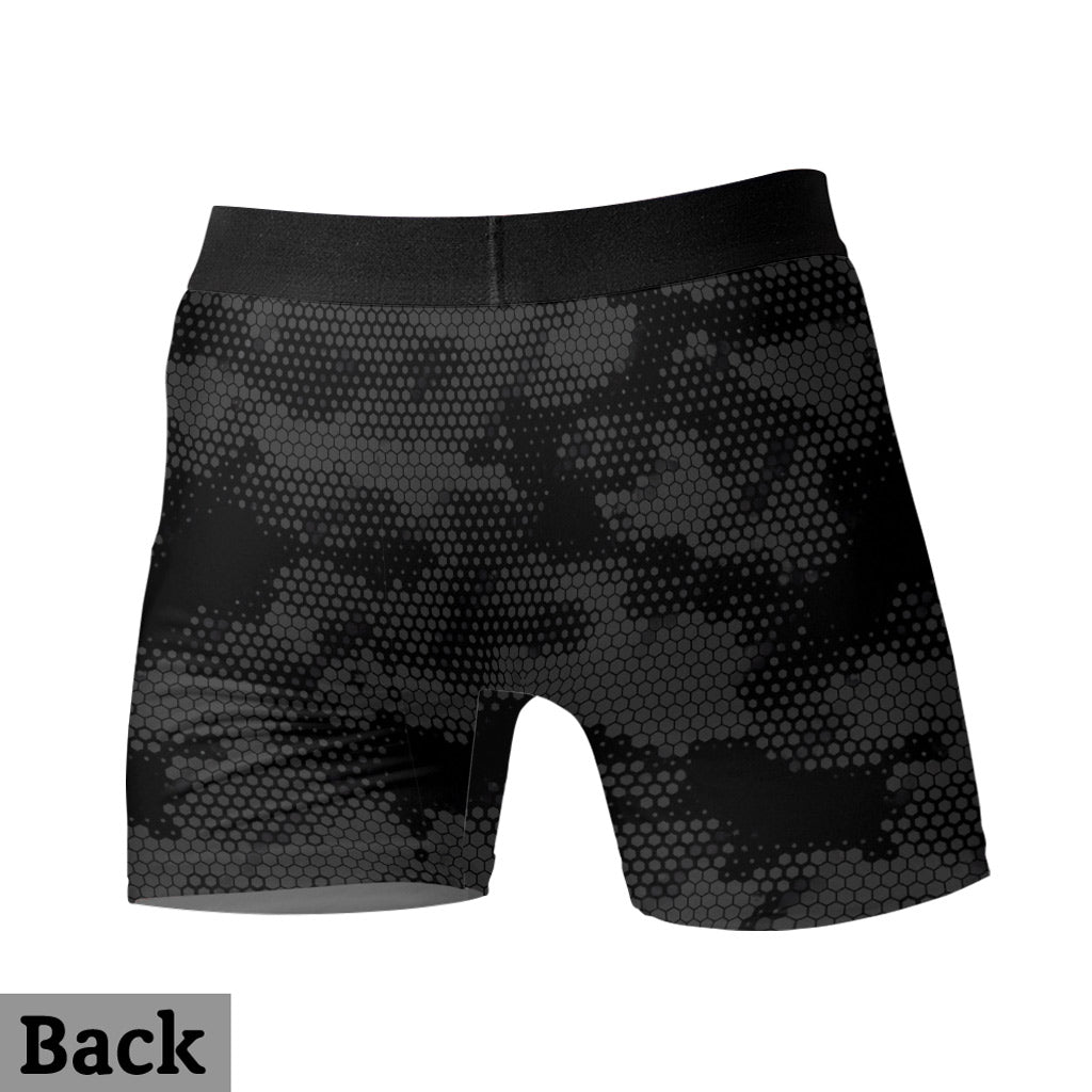 Ich kontrolliere den Reißverschluss – personalisierte Boxershorts für Männerpaare