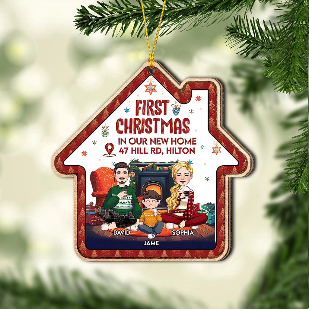 Erstes Weihnachtsfest im neuen Zuhause – personalisierter Einweihungsschmuck