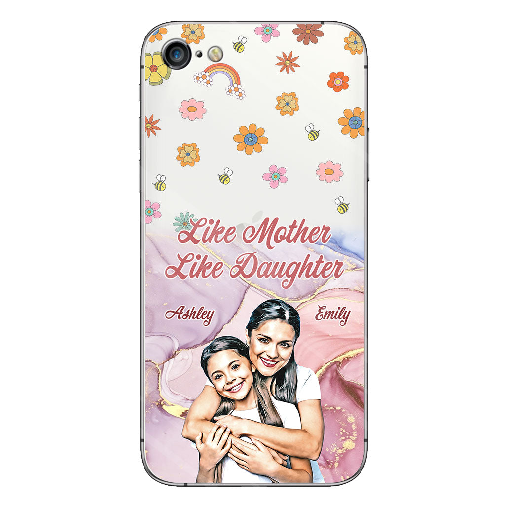 Best Mama Ever - Personalized Mother Clear Phone Case