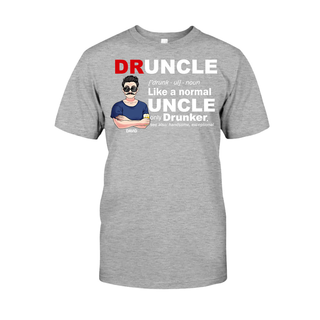 Druncle – Personalisiertes Onkel-T-Shirt & Hoodie
