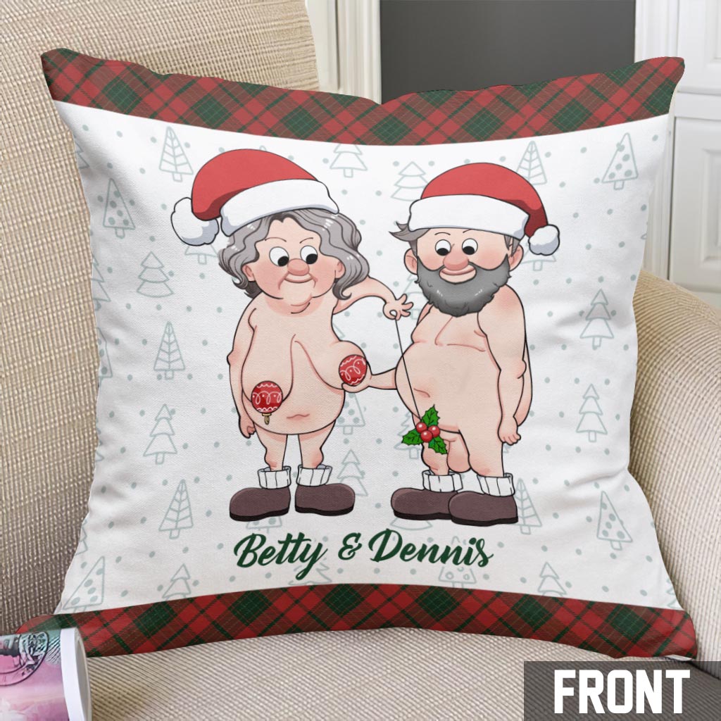 Ich werde mit dir alt – Geschenk für Freund/Freundin – Personalisiertes Dekokissen