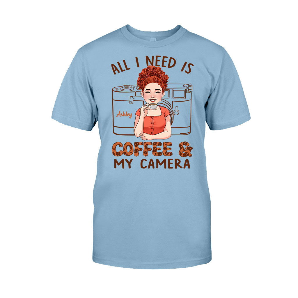 Alles, was ich brauche – personalisiertes Fotografie-T-Shirt und Hoodie