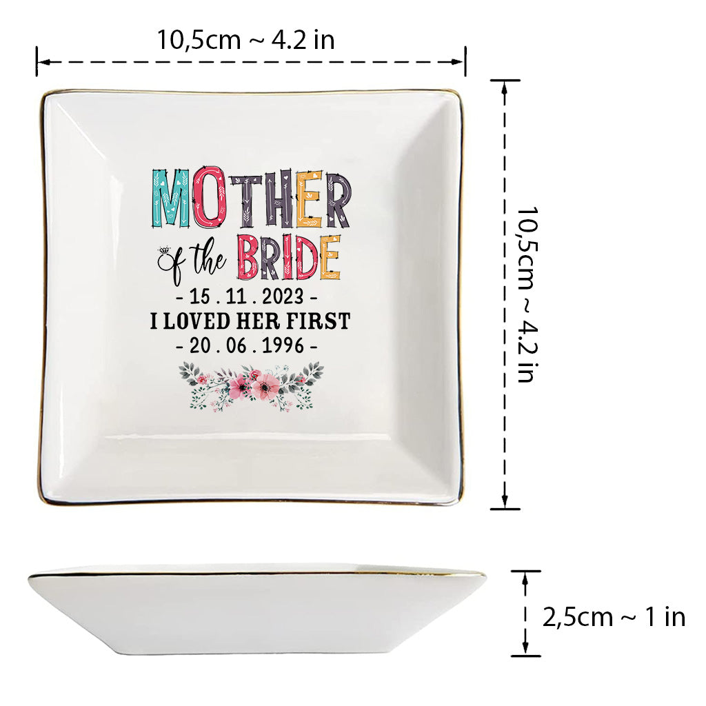Mother Of The Bride - Personalized Mother Jewelry Dish