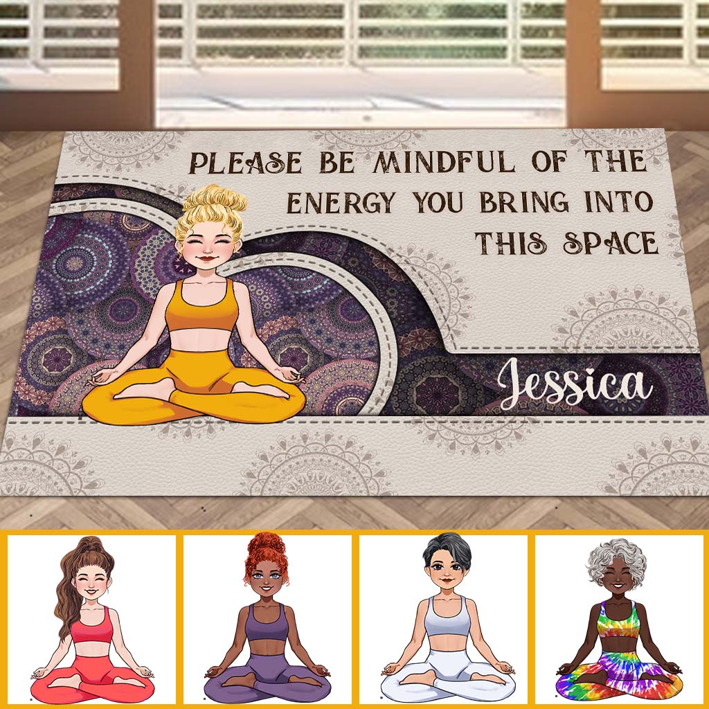 Namaste - Personalized Yoga Doormat