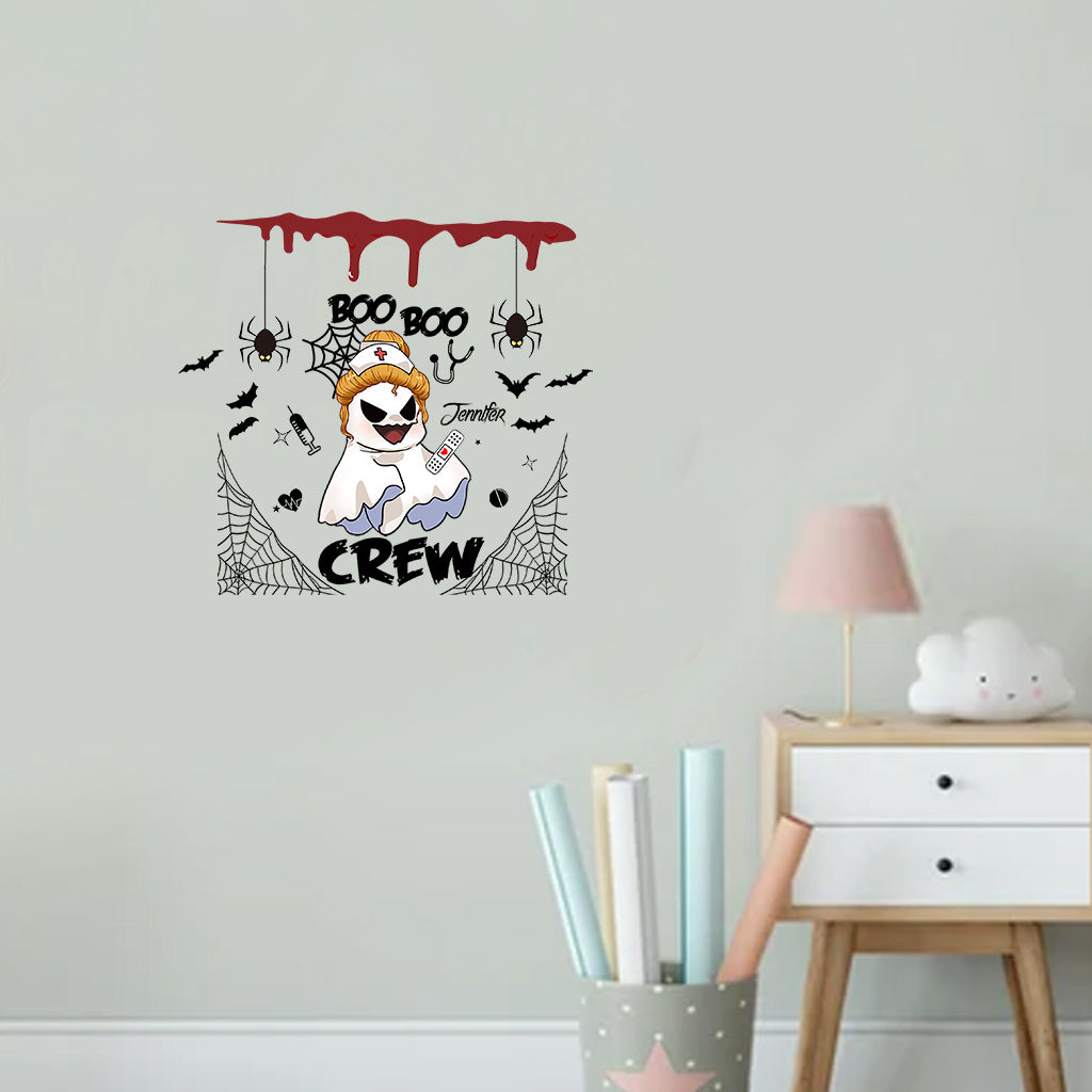 Boo Boo Crew - Personalized Nurse Decal Full