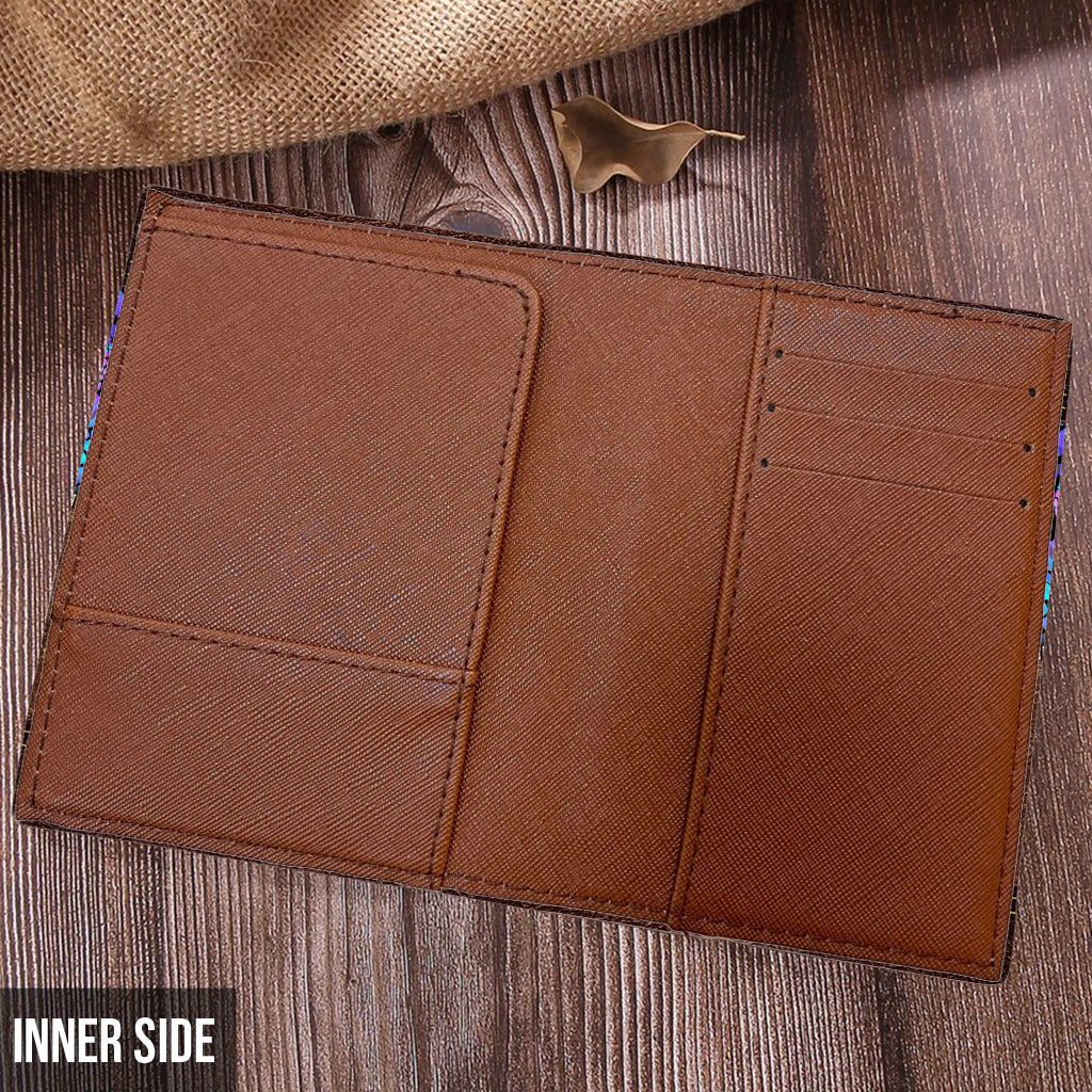 Salty Lil' Beach – Personalisierter Schildkröten-Passhalter