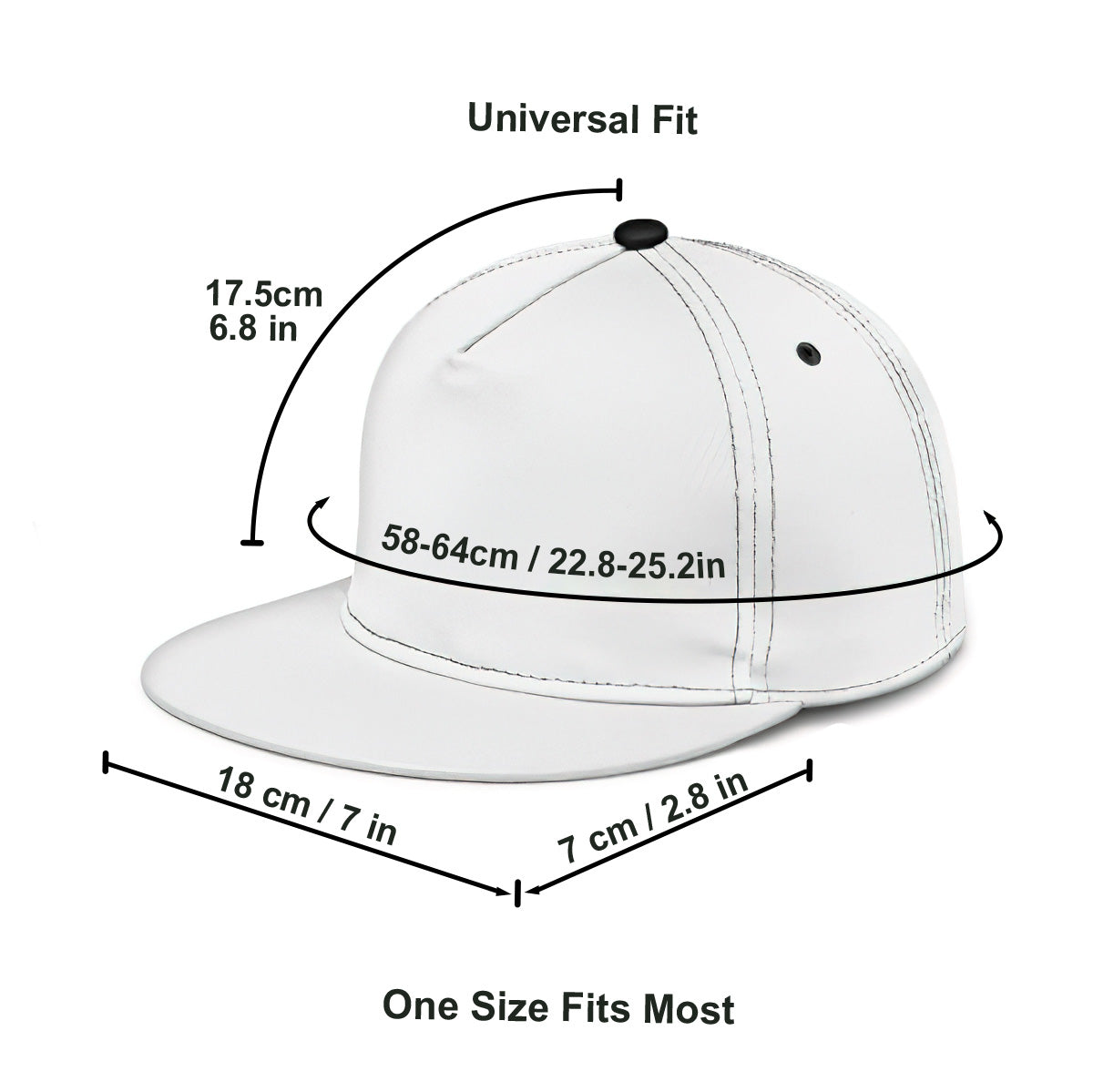 Liebe Pferde – Personalisierte Pferde-Snapback-Kappe