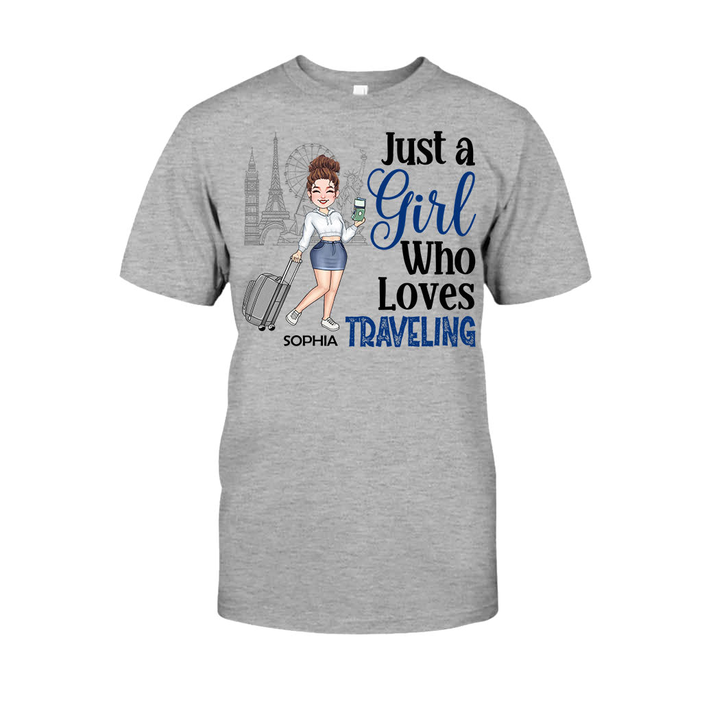 Just A Girl Who Loves Cruising - Personalized Cruising T-shirt & Hoodie